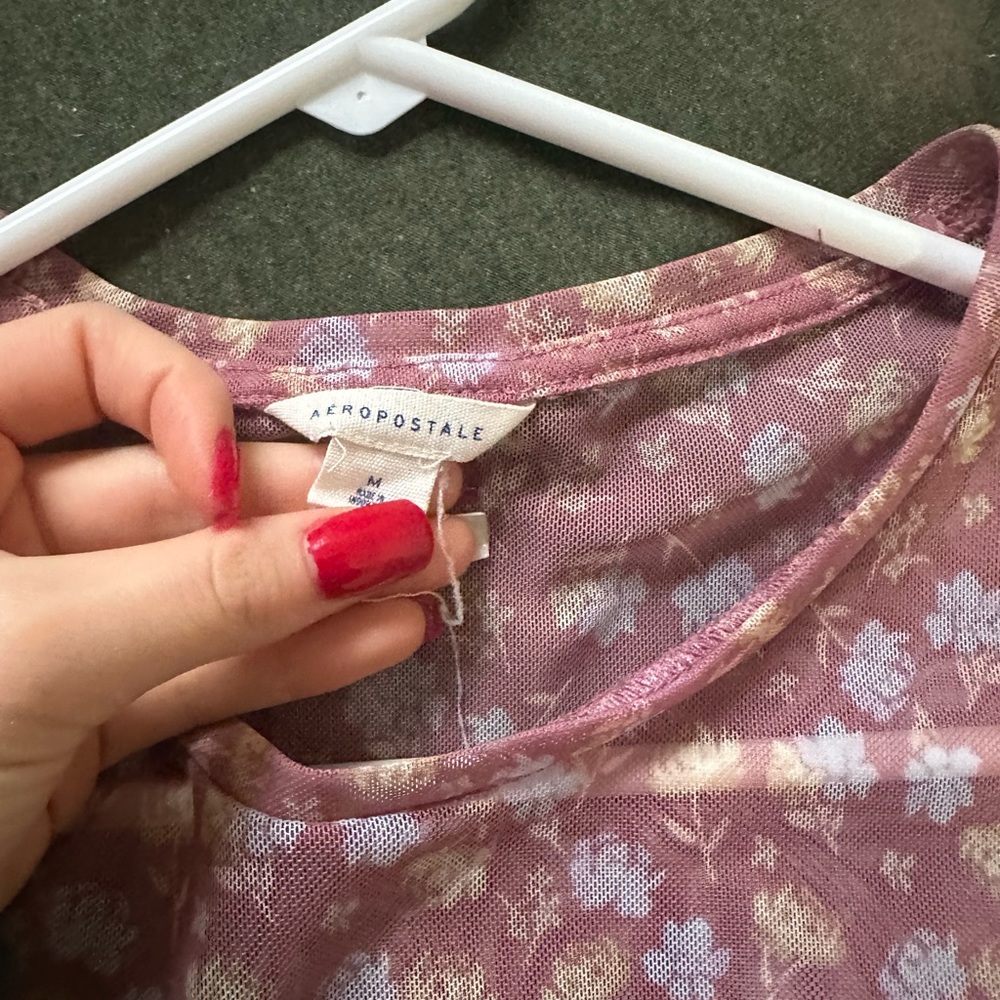 Mesh Aeropostale Tee